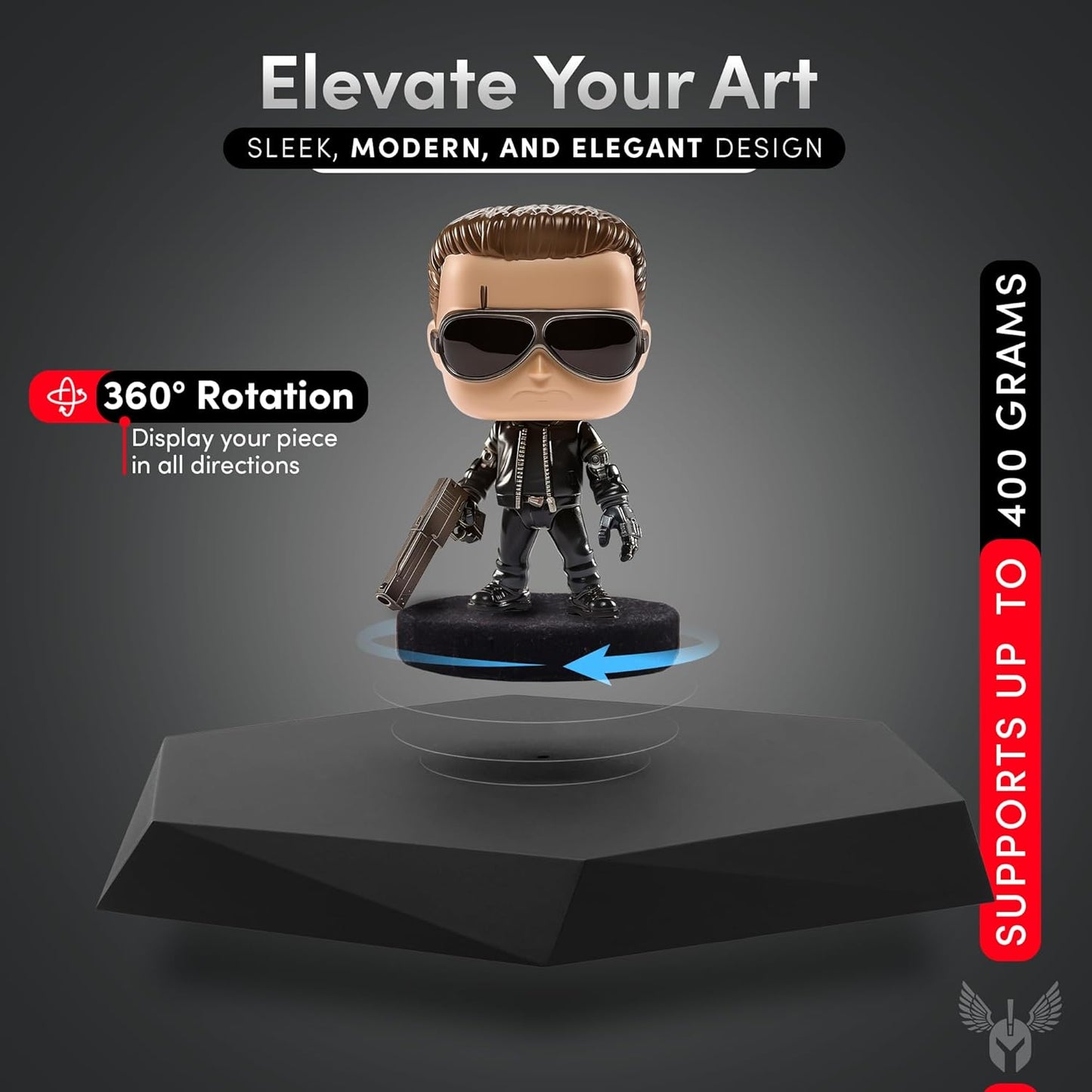  Levitating Display Stand. Floating Display for Toys, Figures, Miniatures, and Novelties